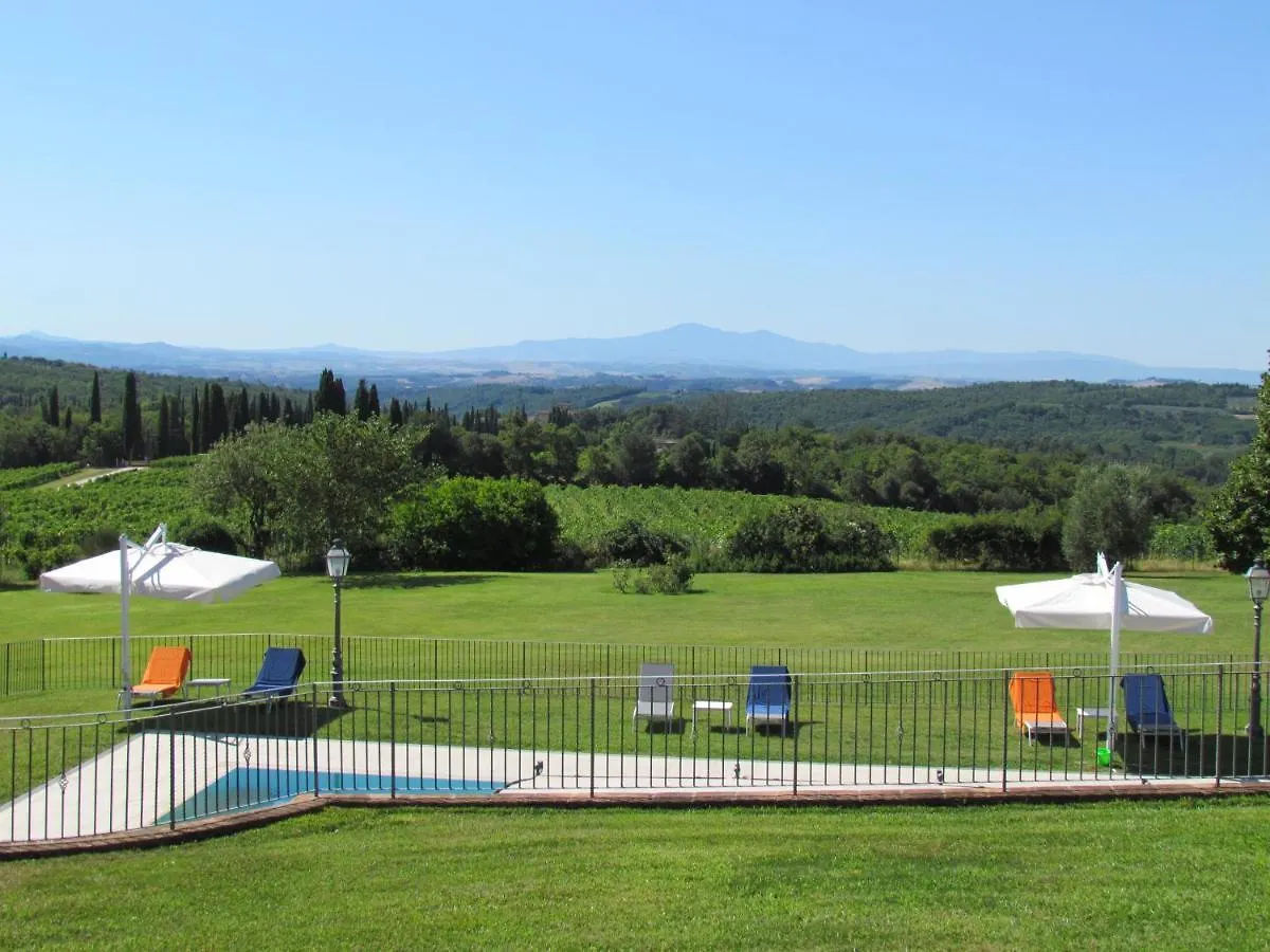 Podere La Casa Villa d'Arceno Landhaus