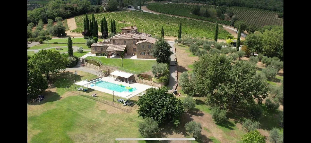 Landhaus Podere La Casa Villa d'Arceno